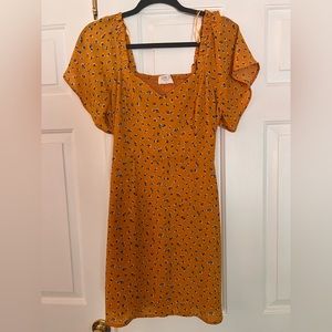 Sienna Sky Yellow Dress Size Medium